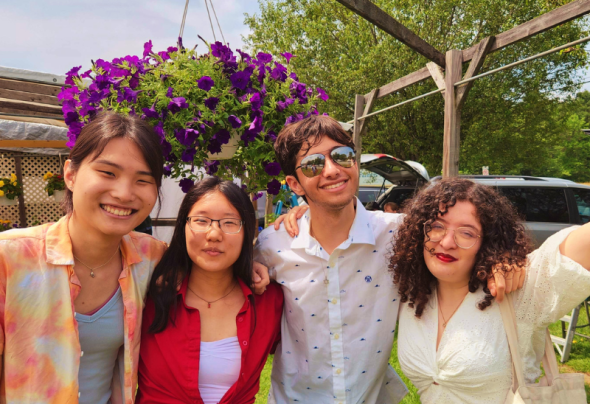 A photo of 4 people