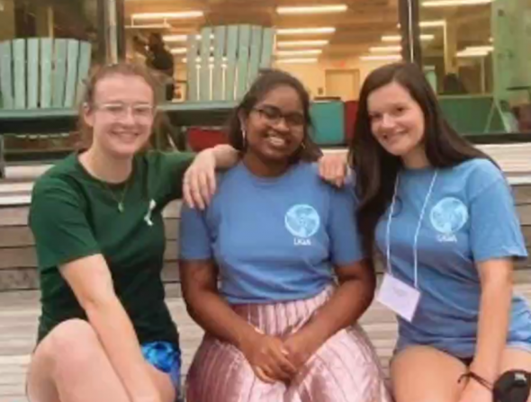 Angie with some of her fellow UGAS!