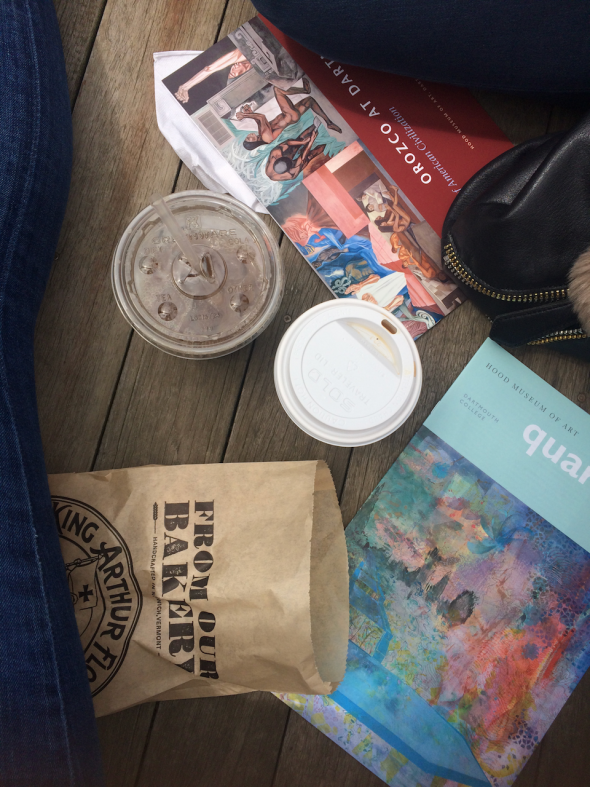 KAF Coffee & Pastry Bag Flat Lay KAF Flat Lay