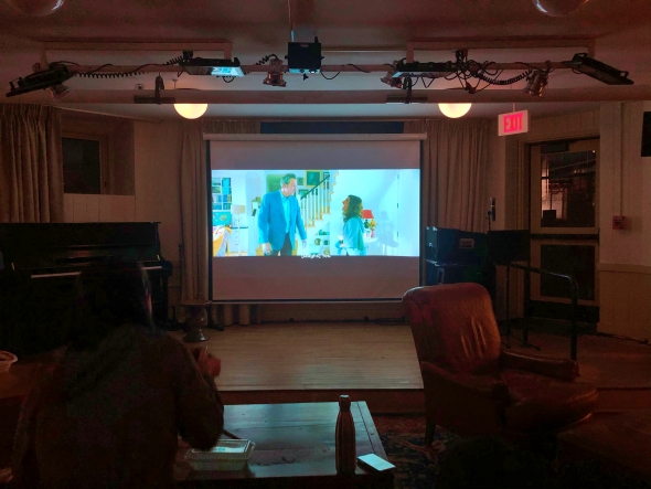 movie showing