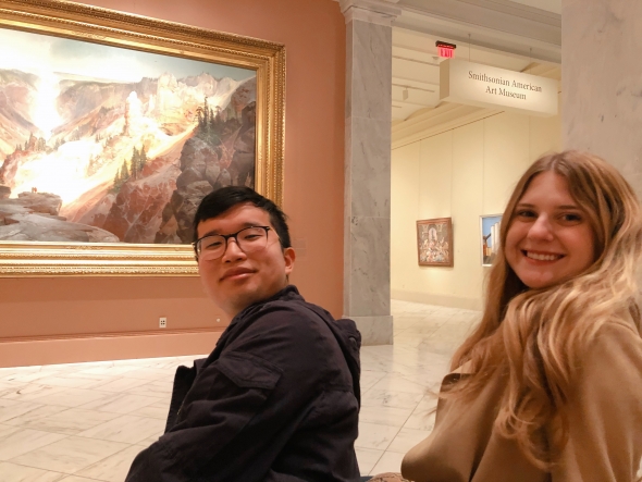 friends in DC museum