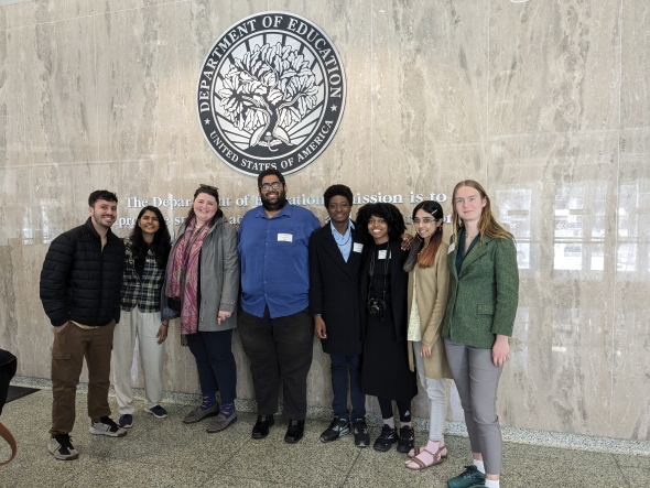 Interfaith DC ASB Trip at Dept. of Education