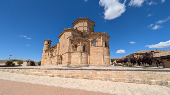 San Martín church in the town of Frómista