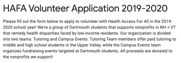 HAFA health access for all application