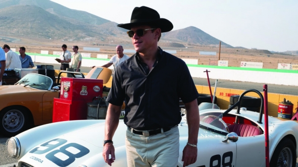 Matt Damon stars in Ford v Ferrari.