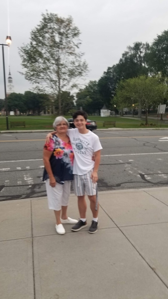 Me and my Nana Deb at Dartmouth