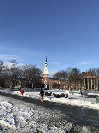 Snowy Dartmouth!