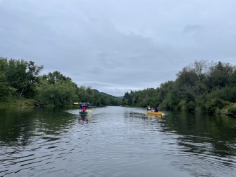 Canoeing in trips