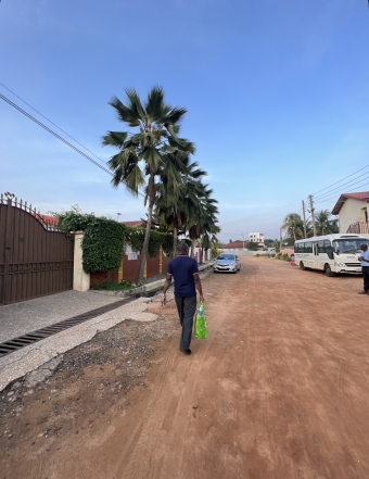 The streets of Ghana, ft. my dad