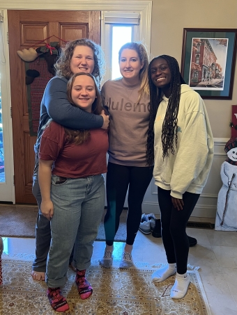 My high school friends and I (finally) reconnecting!