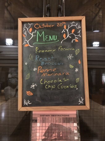 The Lodge Food Menu