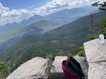 The View at the Top of Mt. Cardigan