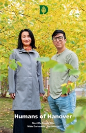 An image of the cover of the 2023 Humans of Hanover brochure