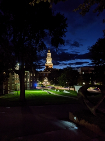 Beautiful Baker Berry Tower sunset