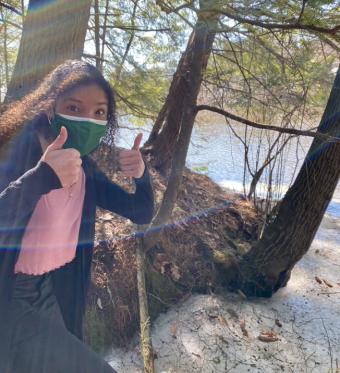 Enjoying the outdoors!